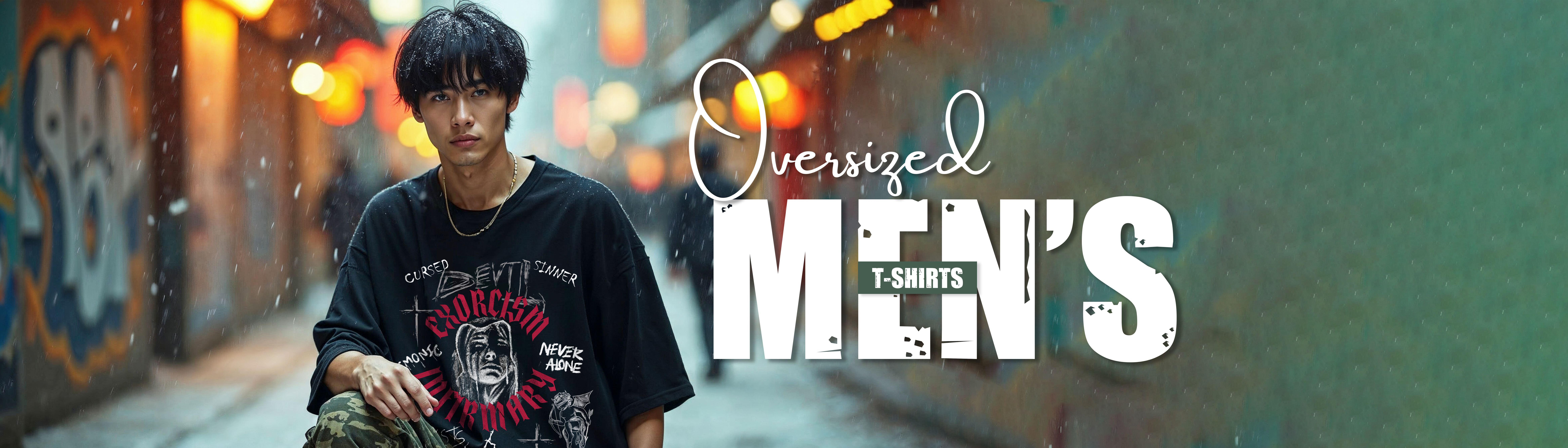 Men Oversize T-Shirts