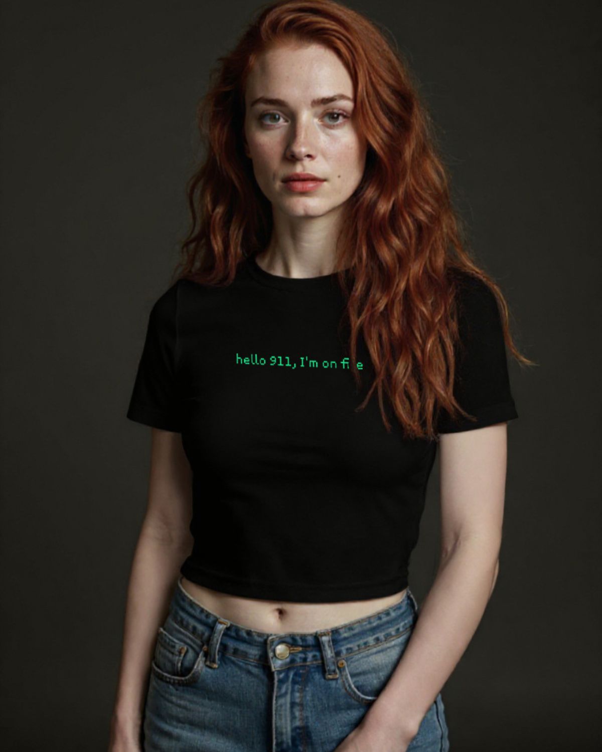 911 On Fire - Baby Tee