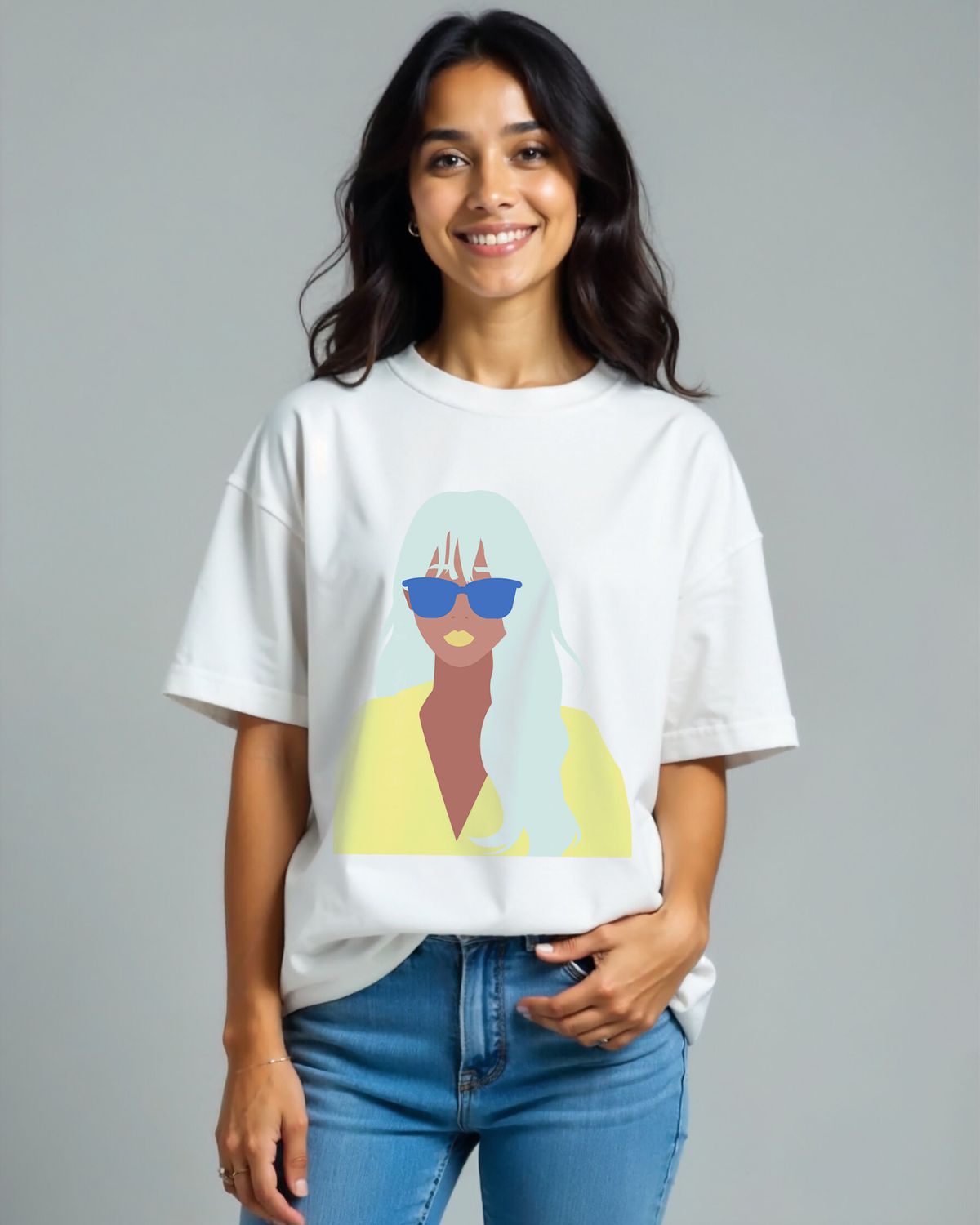 Cool Glare - Oversized T-Shirt