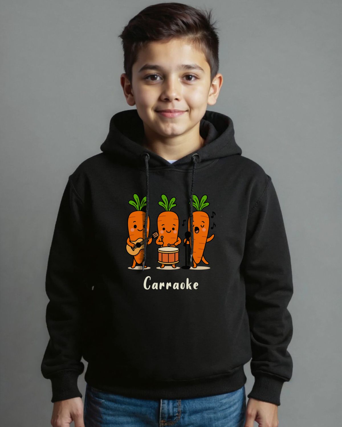 Carrot Harmony Kids Hoodie