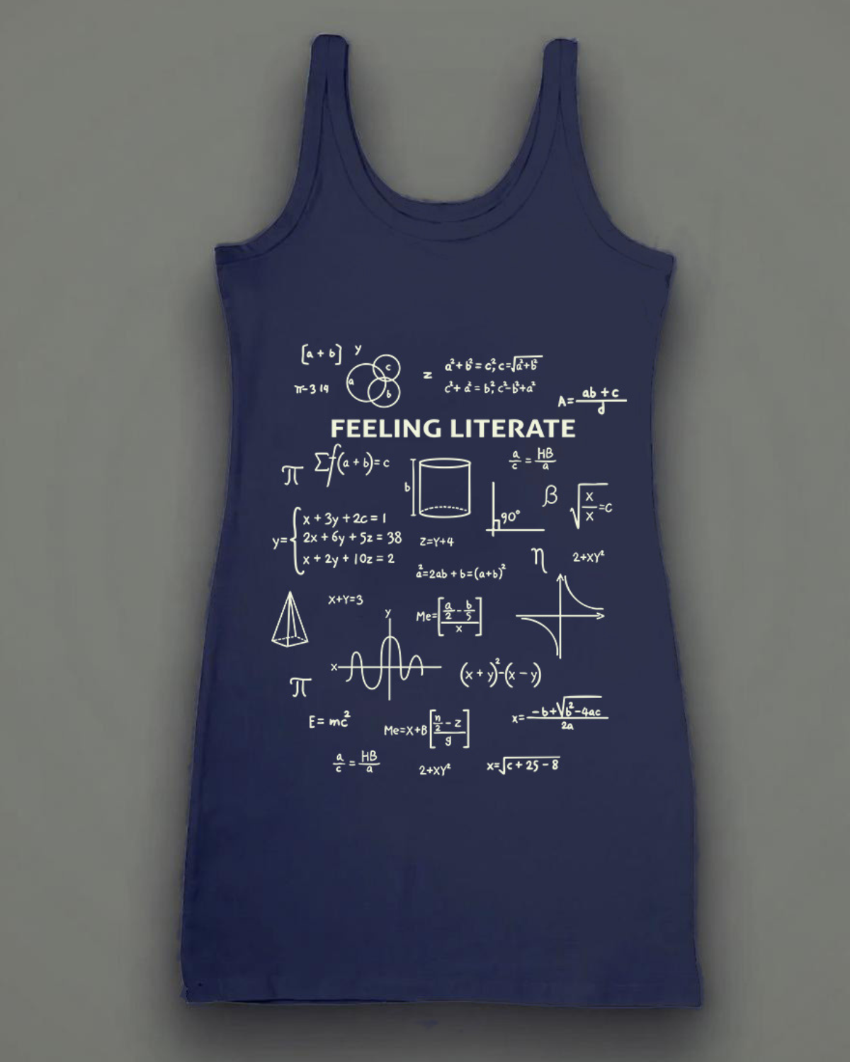 "Feeling literate" -Tank Top
