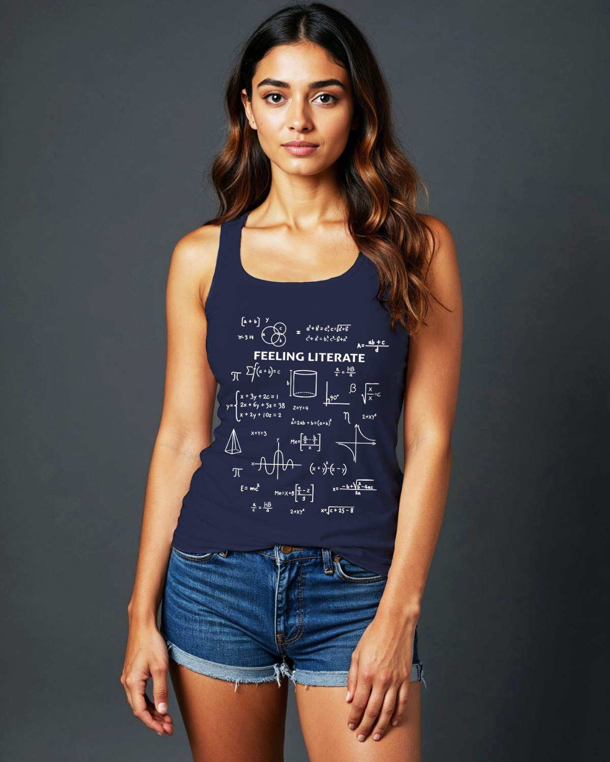 "Feeling literate" -Tank Top