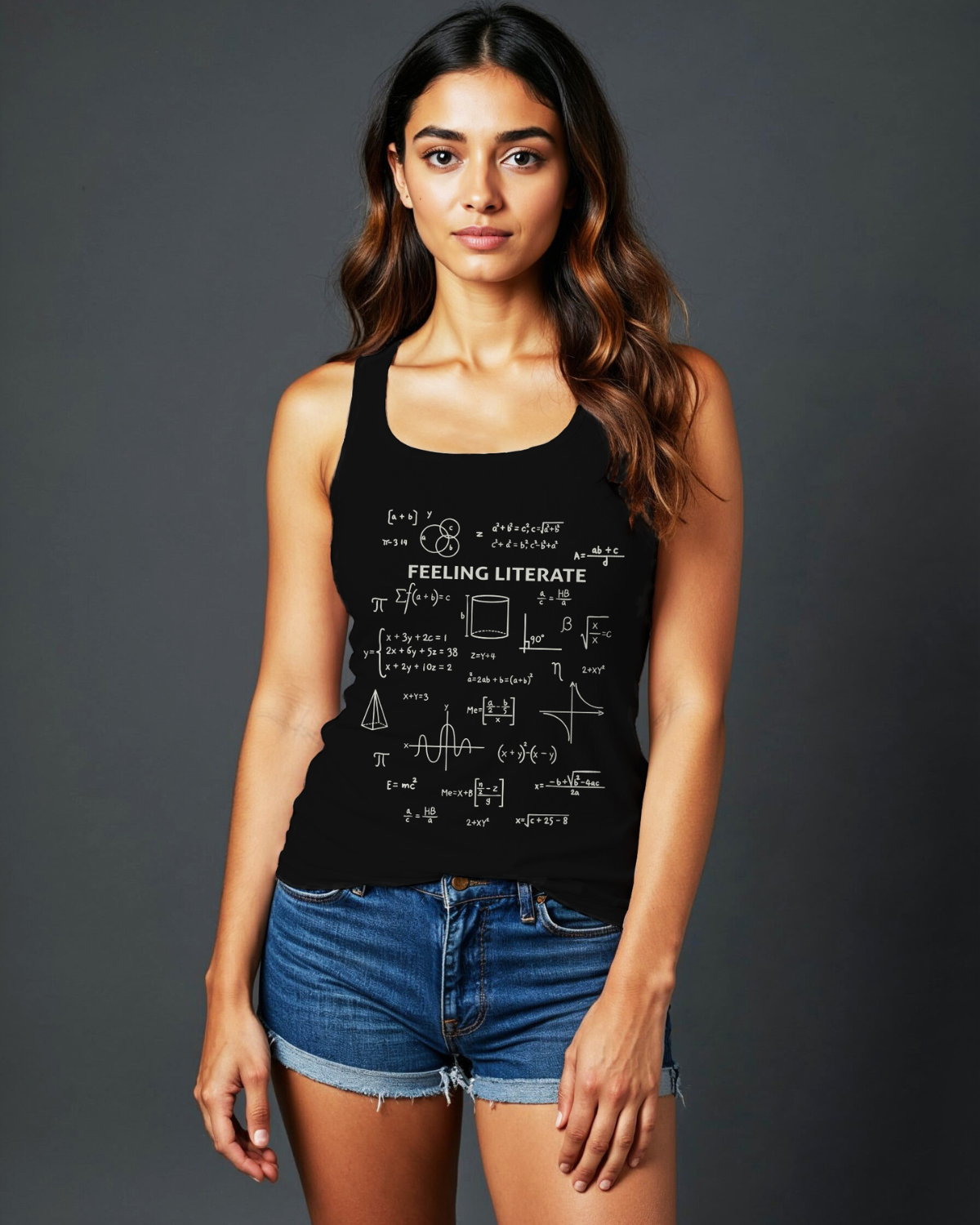 "Feeling literate" -Tank Top