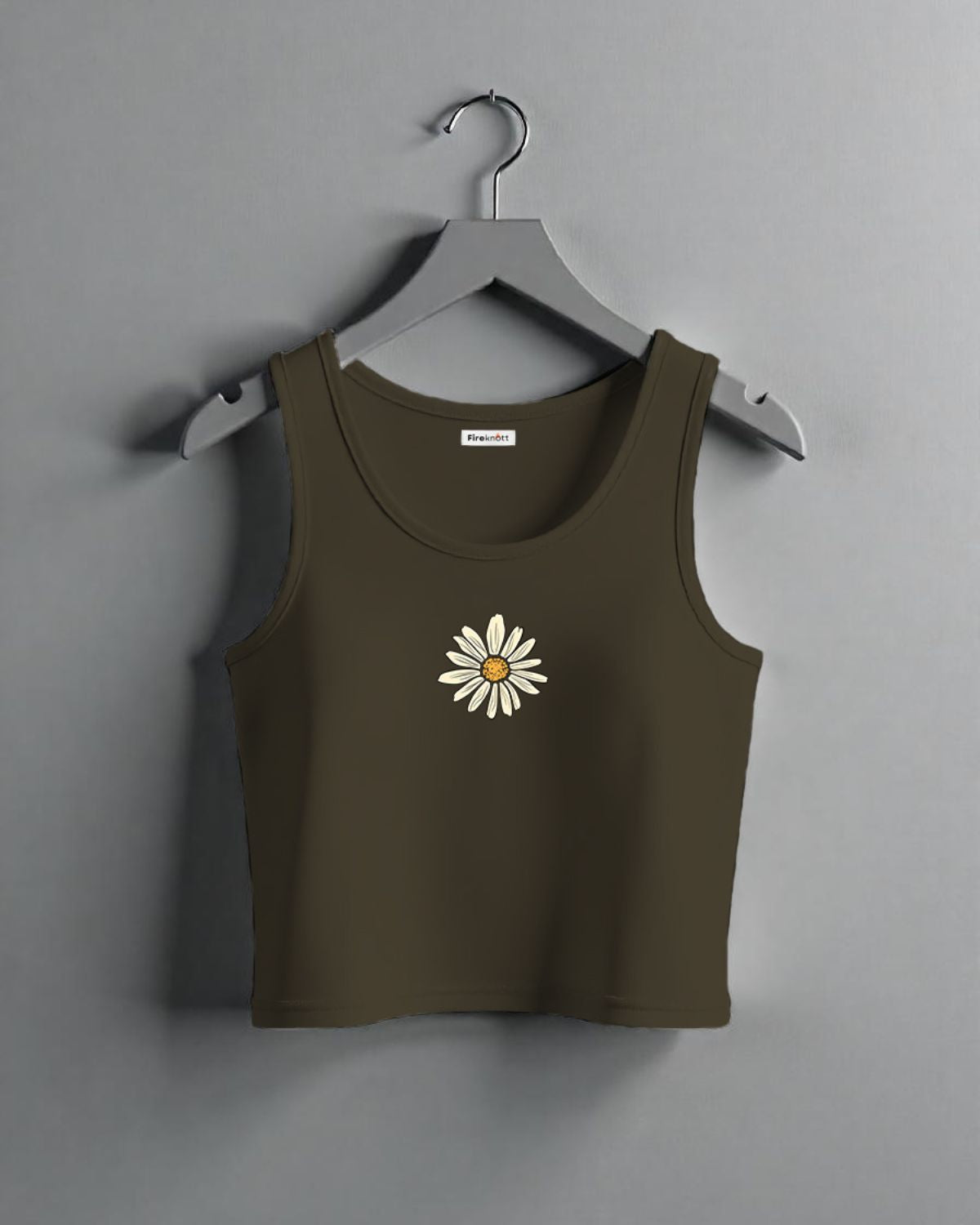 "VibeFlora" - Crop Tank