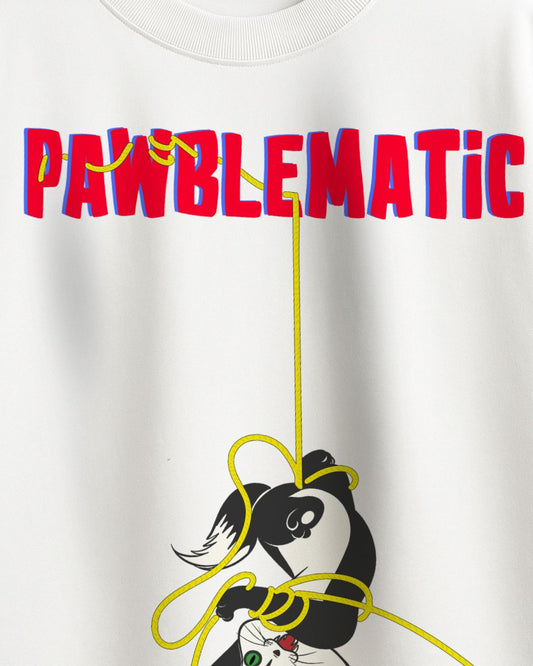 "Pawblematic" - Oversized T-Shirt