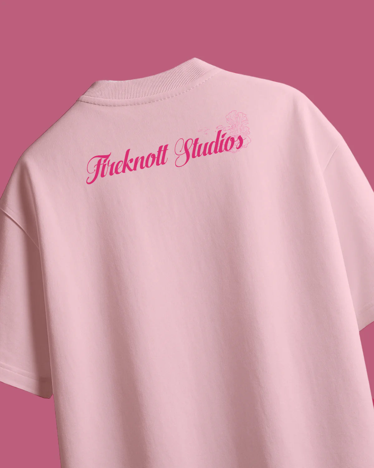 Pearls & Petals – Oversized Tee Duo