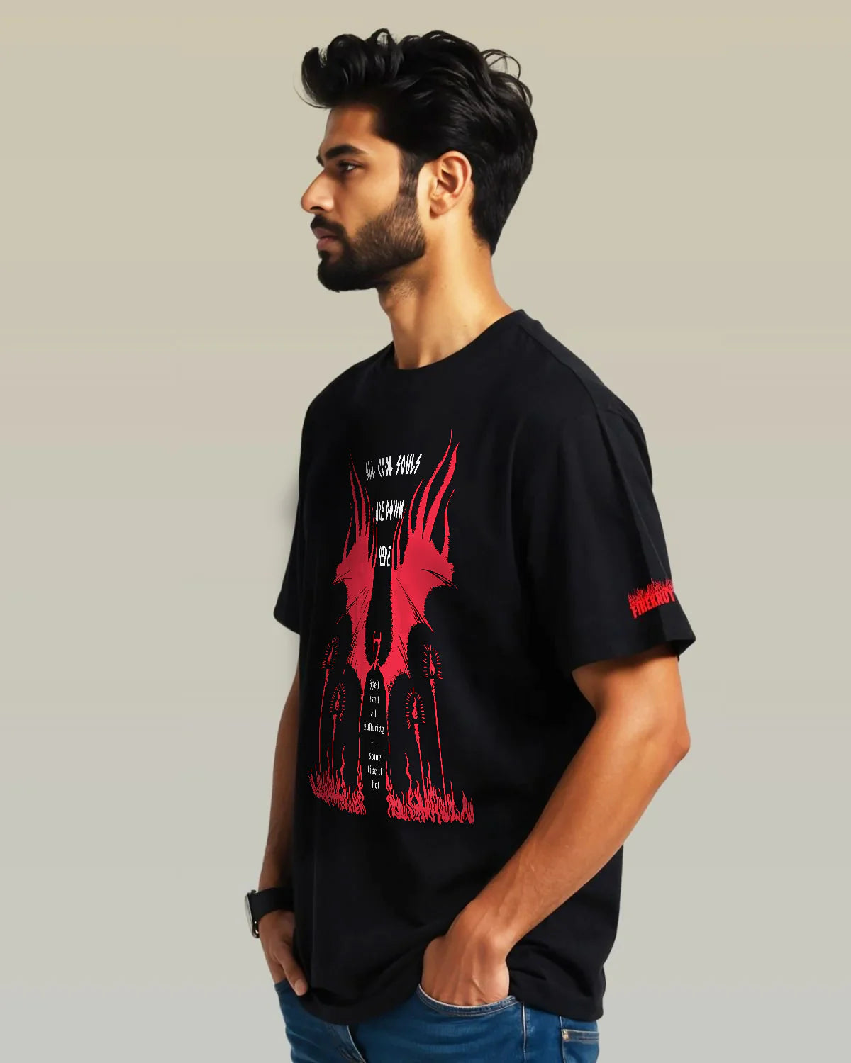 Shadow Samurai & Inferno Souls Oversized Tee Combo