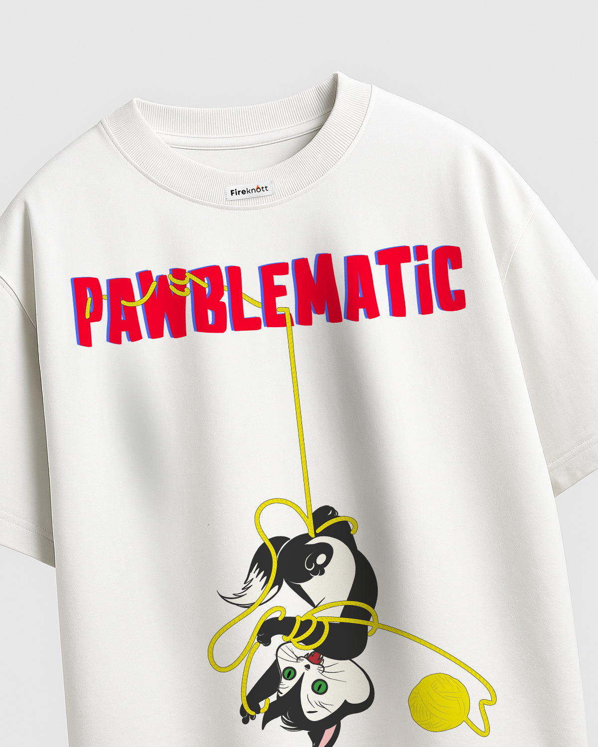 "Pawblematic" - Oversized T-Shirt