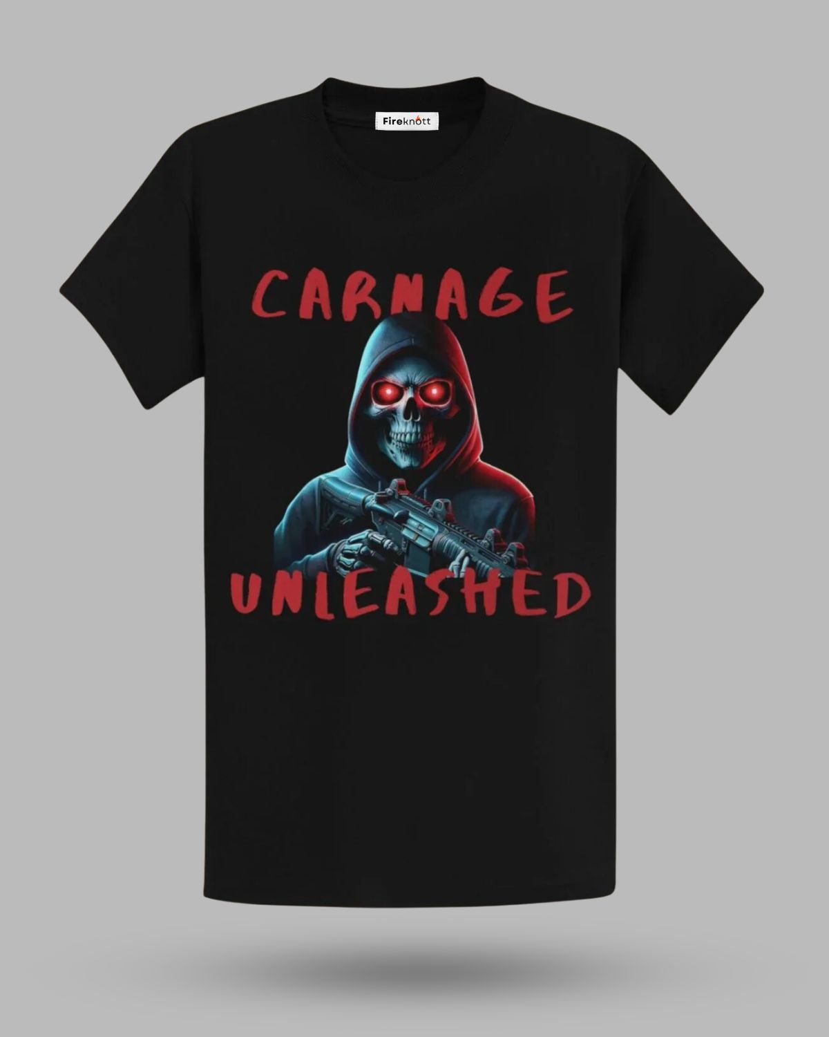 Carnage Unleashed T-shirt for FPS Gamers