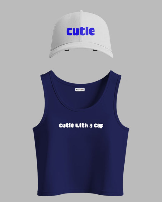 "Cutie" - Cap and Top Combo