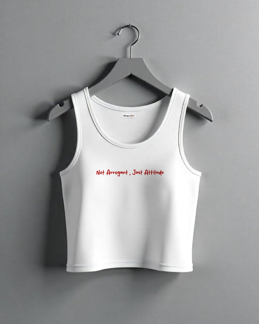 Just Attitude - Crop Tank