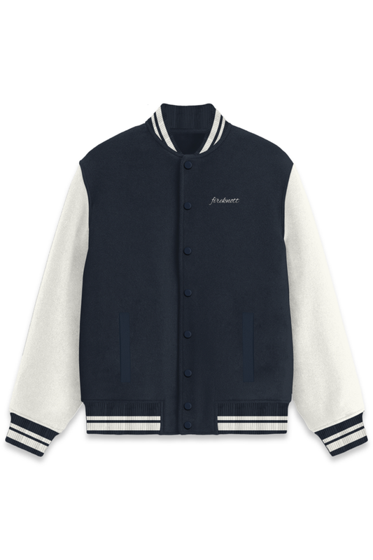 Embroidered Fireknott Official - Varsity Navy Blue Jacket