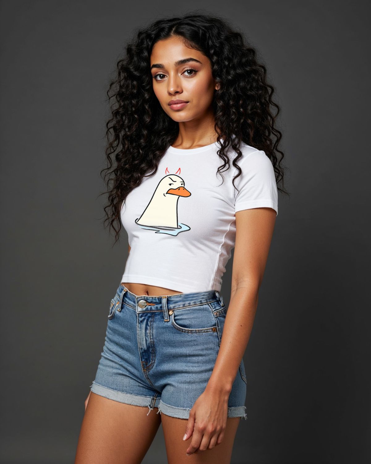 Devil Duck - Baby Tee