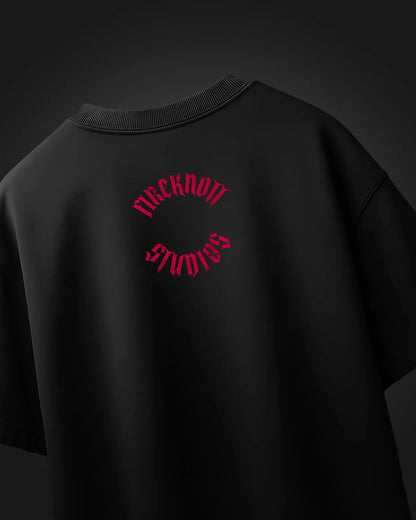 Exorcism Meets Sarcasm – Oversized TShirt Duo